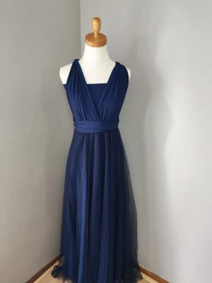 Navy infinity dress - in stock