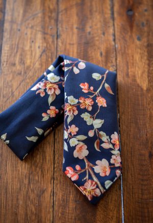 Floral Tie - In Stock